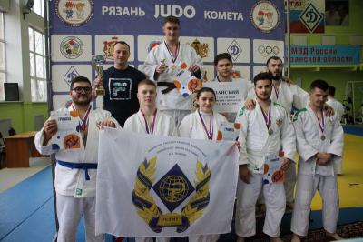 Команда РязГМУ по дзюдо отличилась на Всероссийском чемпионате